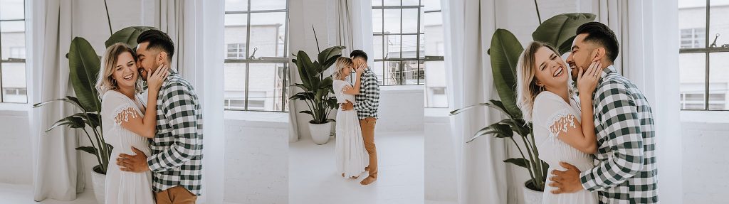 light loft Dallas engagement session