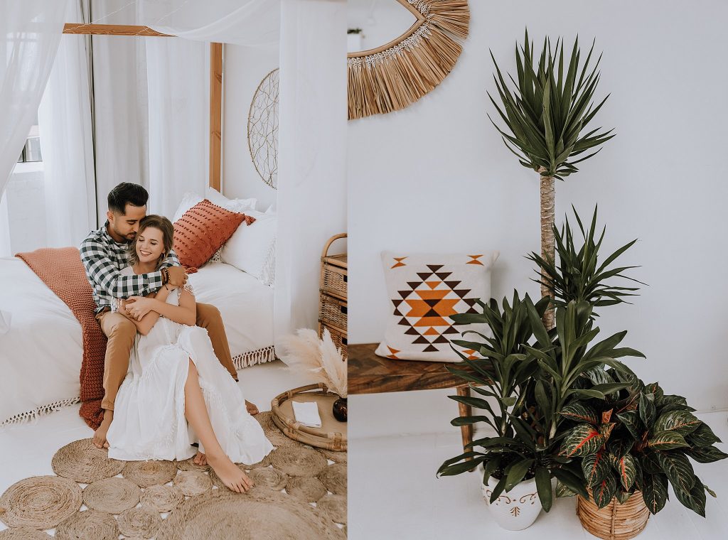 light loft Dallas engagement session