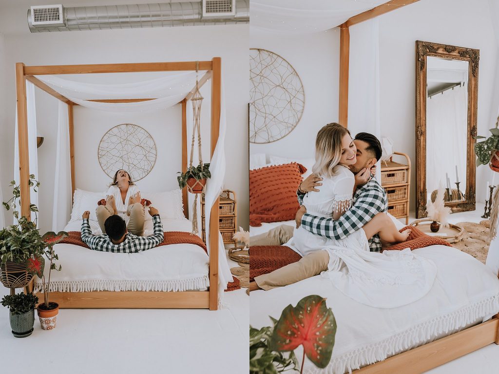 light loft Dallas engagement session