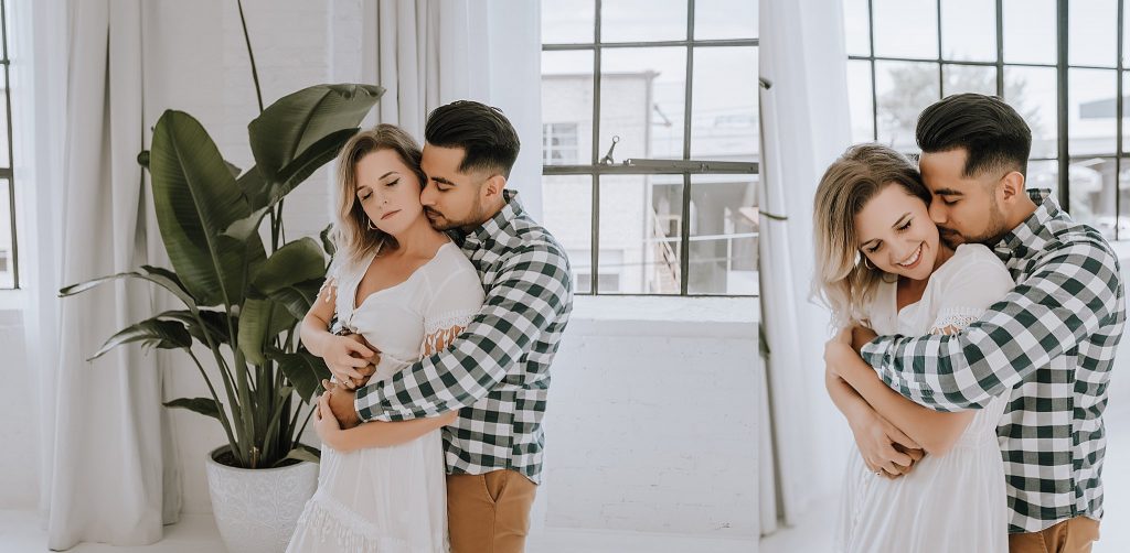 light loft Dallas engagement session