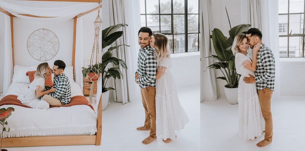 light loft Dallas engagement session