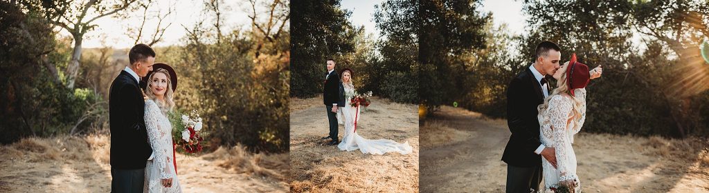 Intimate Boho Winter Elopement
