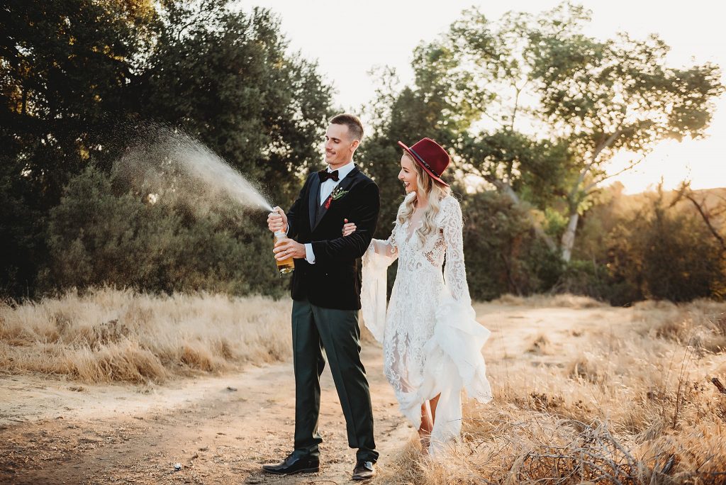 Intimate Boho Winter Elopement