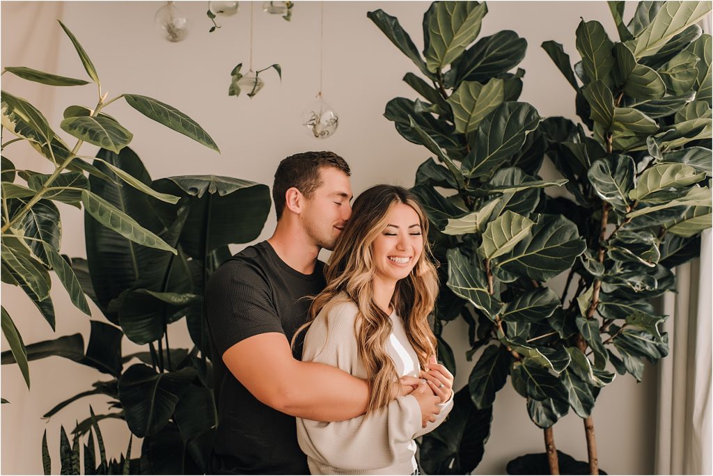 couples session at the Light Loft in Dallas Texas