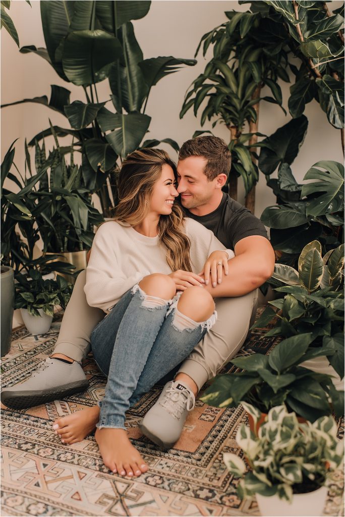 couples session at the Light Loft in Dallas Texas