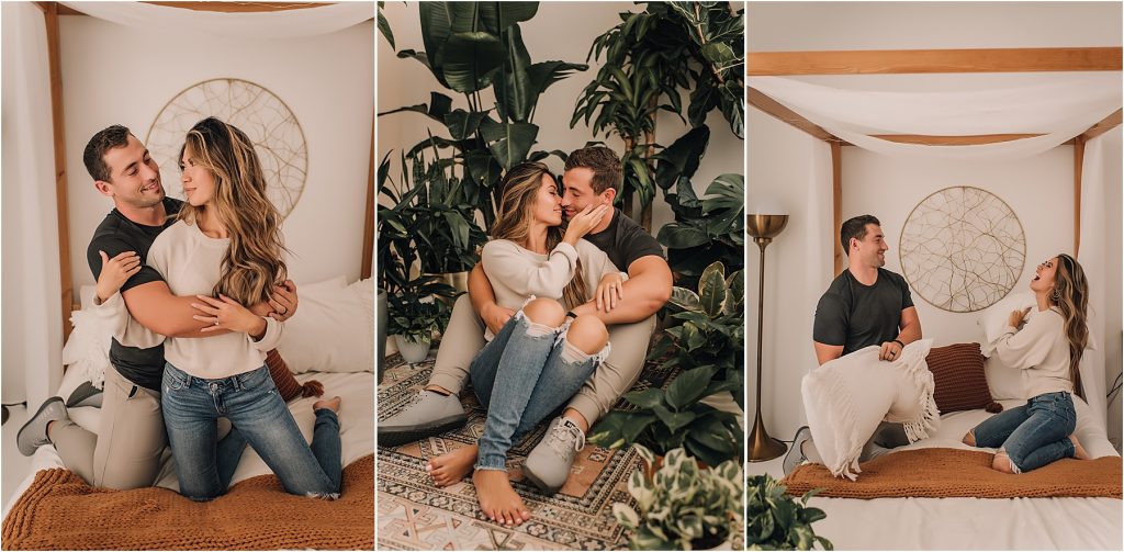 couples session at the Light Loft in Dallas Texas