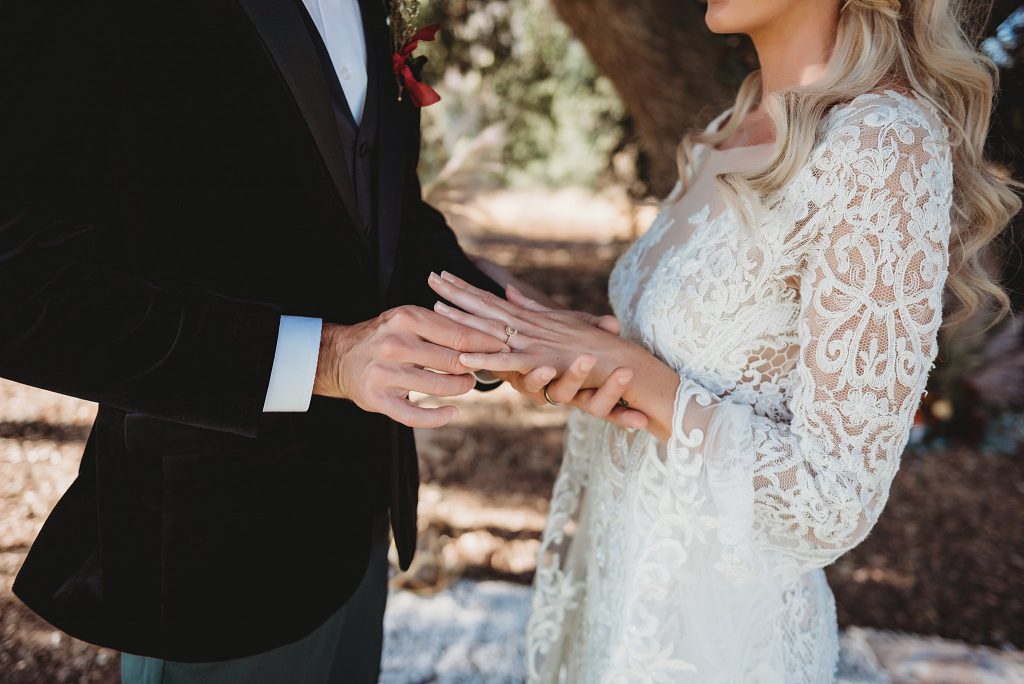 Intimate Boho Winter Elopement