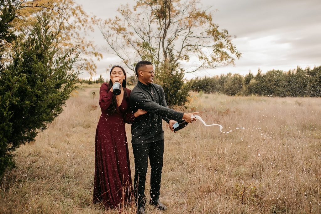 Fall Arbor Hills Engagement Session