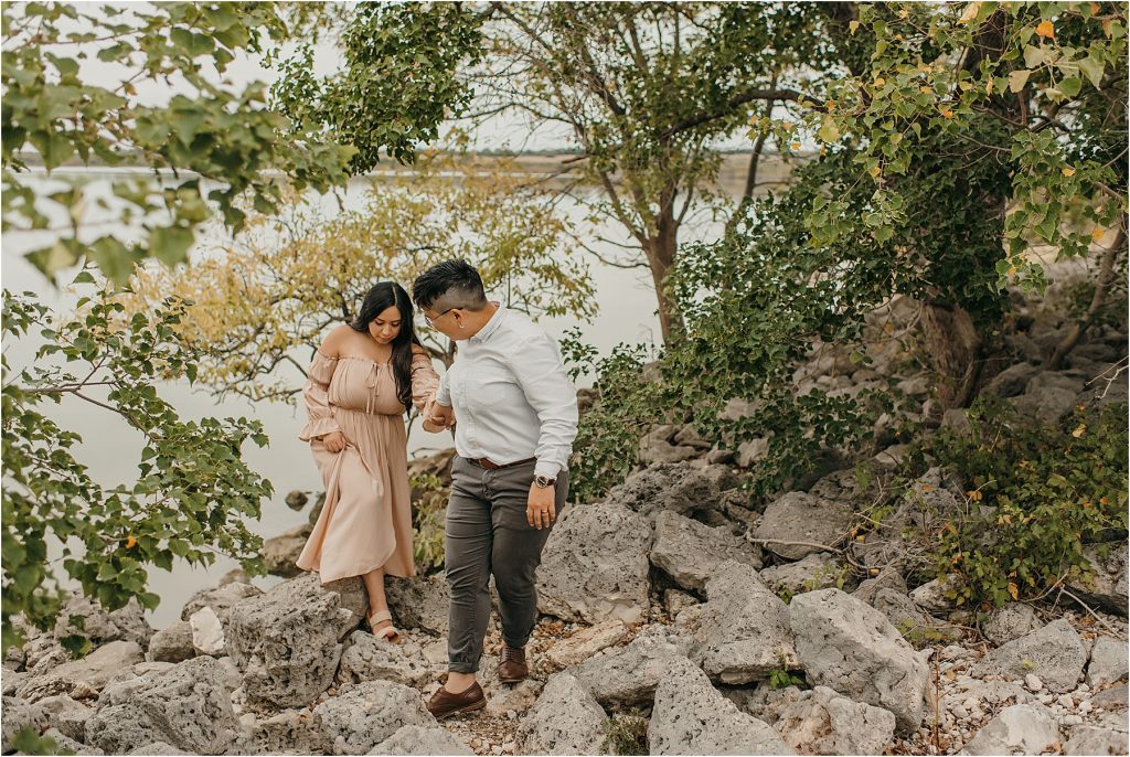 Lake Lavon Engagement