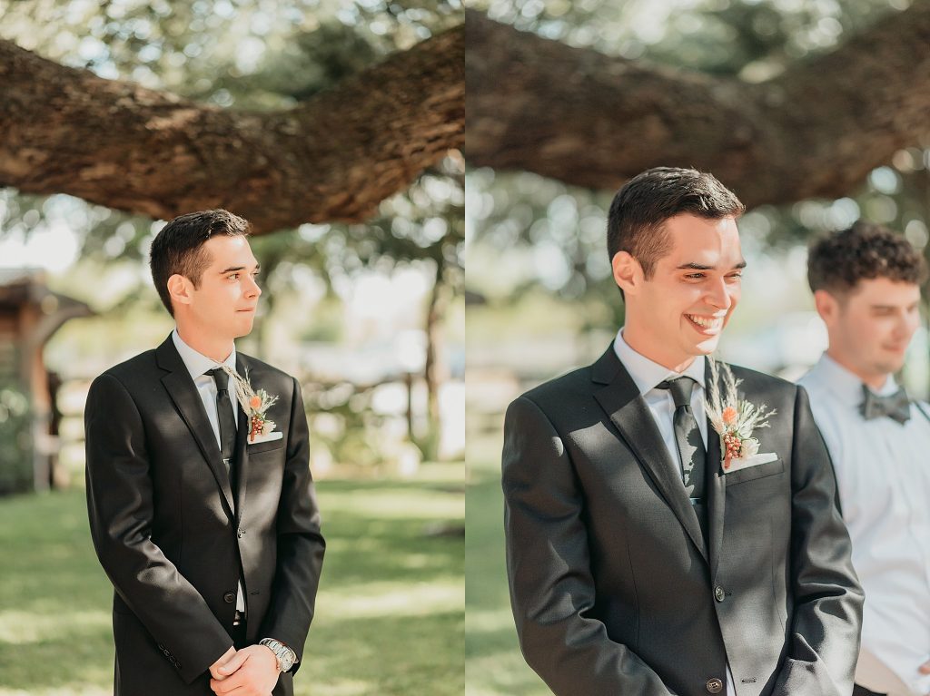 A wedding in Weatherford, Texas