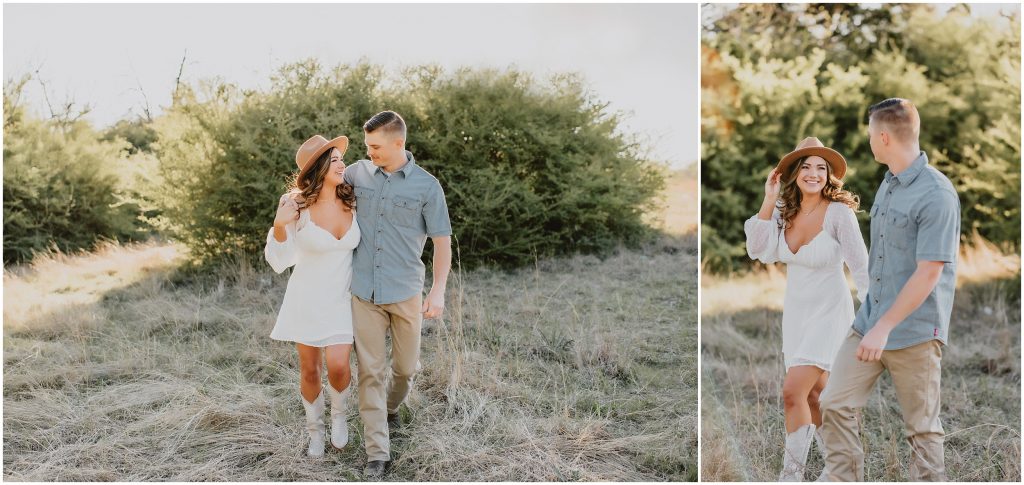 Spring White Rock Lake Engagement Photos by Dallas Wedding Photographer