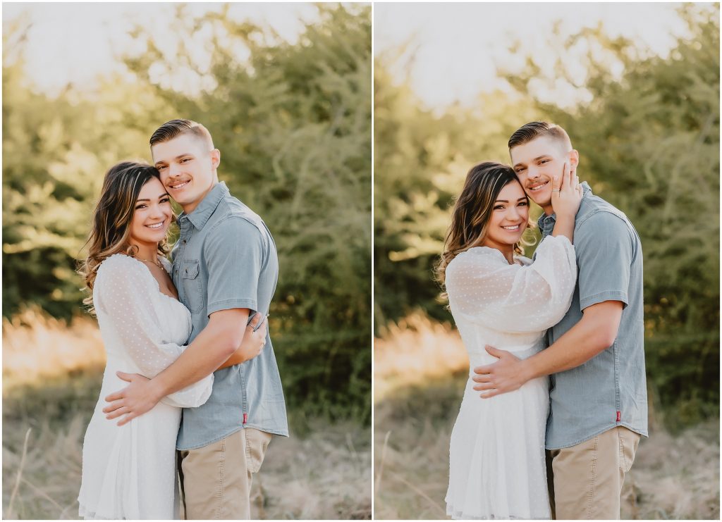 Spring White Rock Lake Engagement Photos by Dallas Wedding Photographer