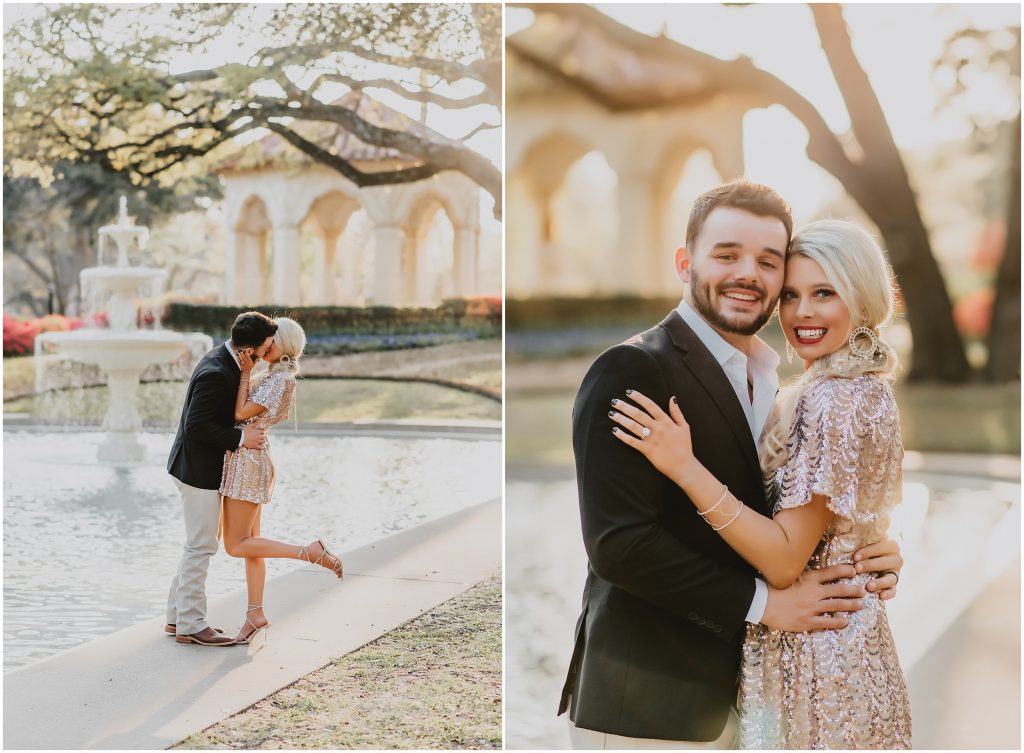 Spring Engagement Photos at Flippen Park by Dallas Wedding Photography