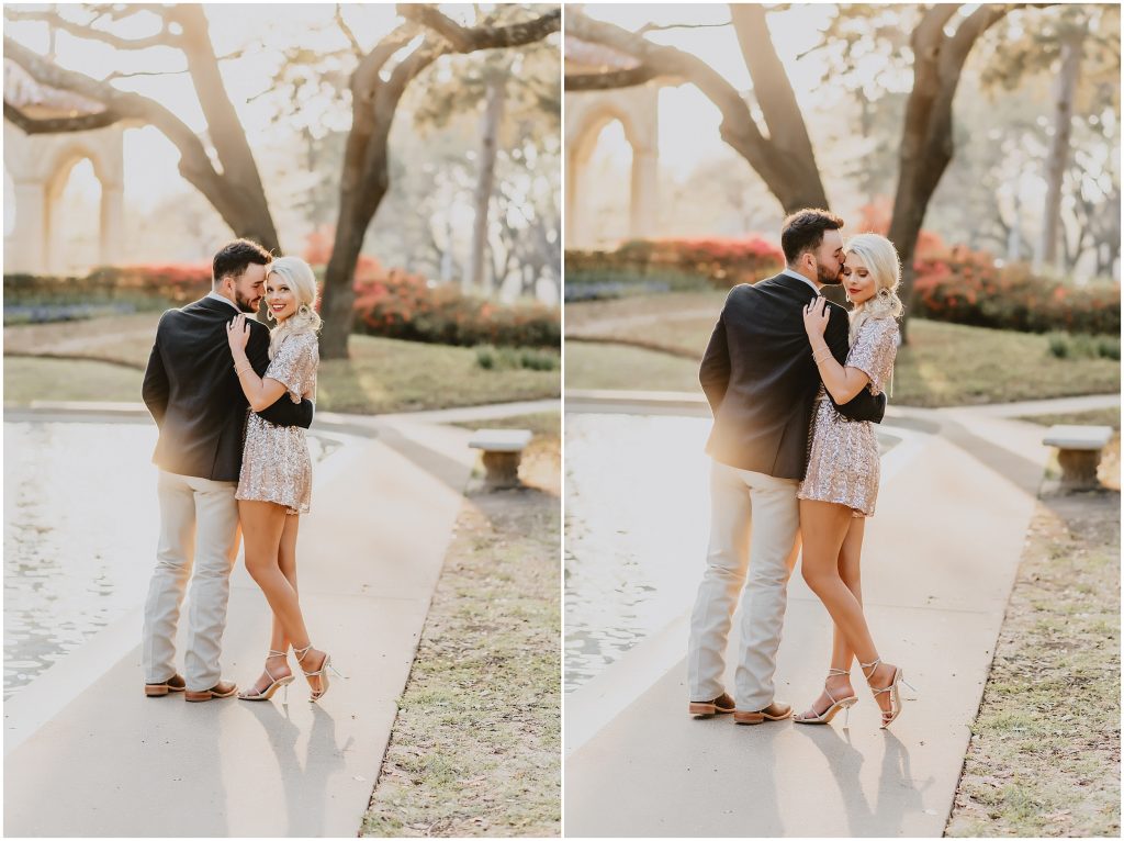 Spring Engagement Photos at Flippen Park by Dallas Wedding Photography