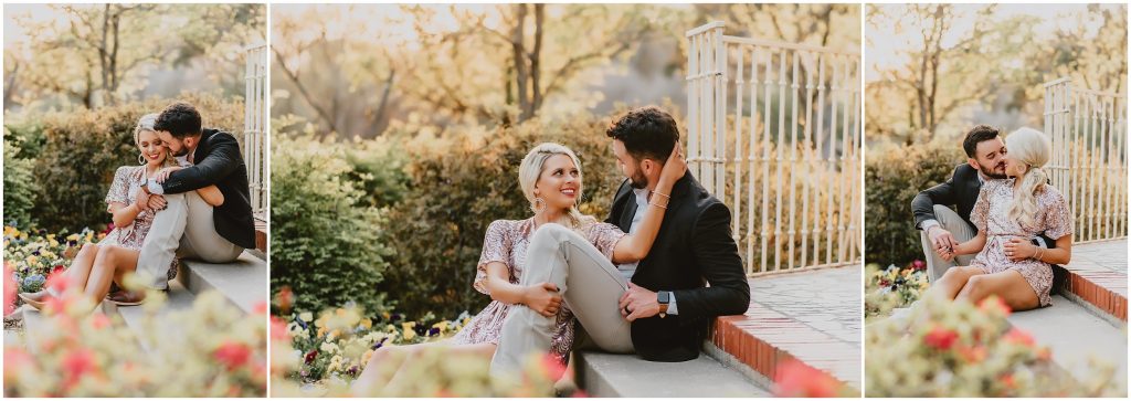 Spring Engagement Photos at Flippen Park by Dallas Wedding Photography