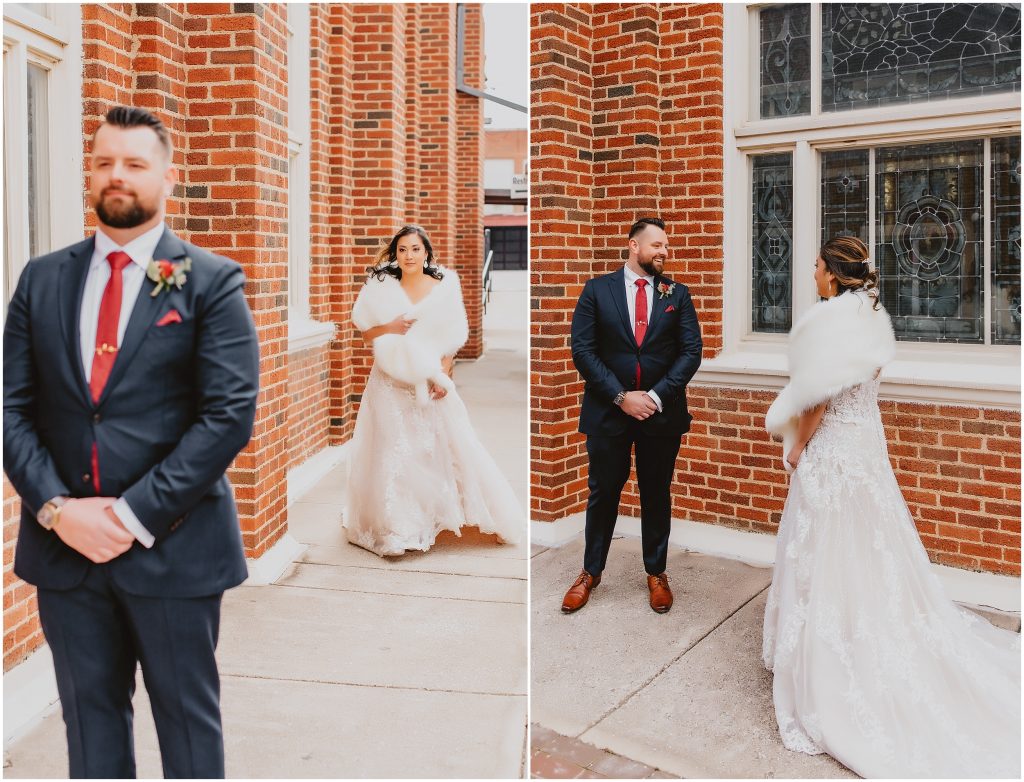 Romantic Winter Fort Worth Wedding at Ashton Depot by DFW Wedding Photographer