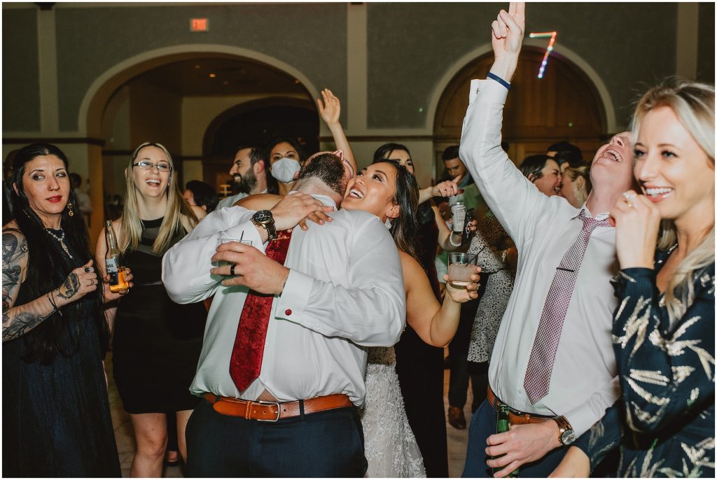 Romantic Winter Fort Worth Wedding at Ashton Depot by DFW Wedding Photographer