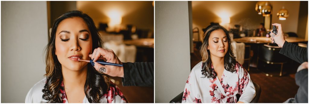 Romantic Winter Fort Worth Wedding at Ashton Depot by DFW Wedding Photographer