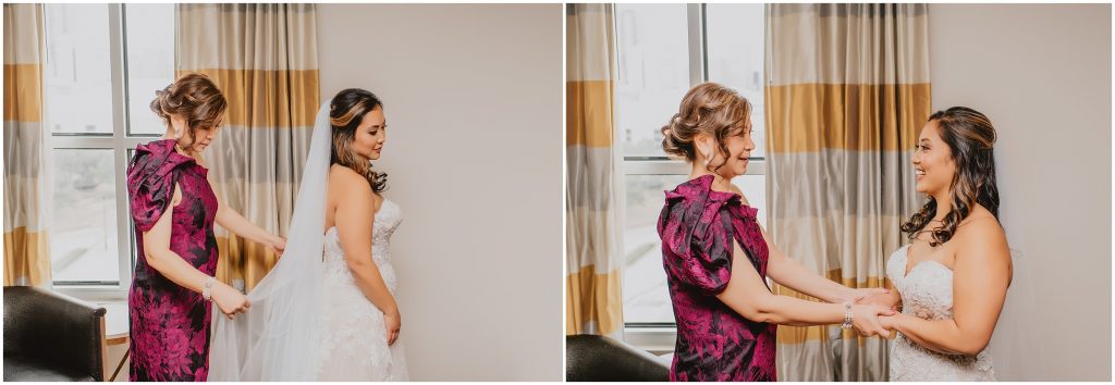 Romantic Winter Fort Worth Wedding at Ashton Depot by DFW Wedding Photographer