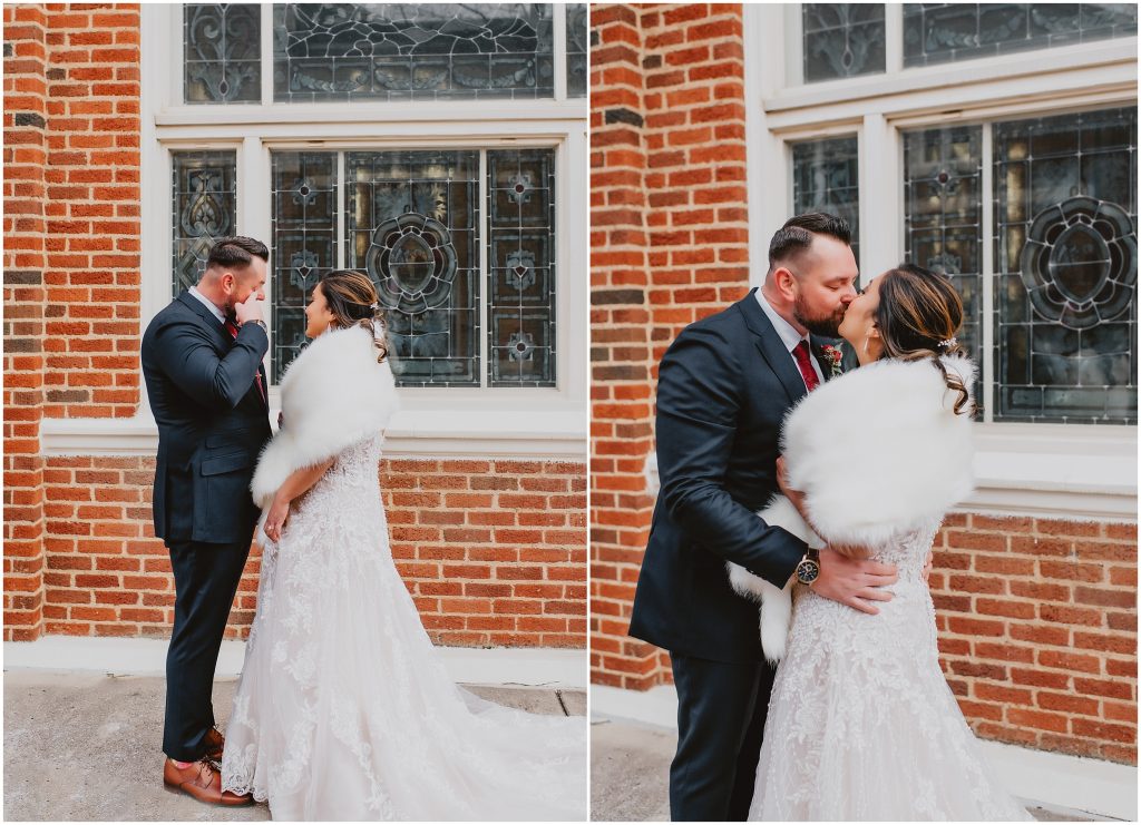 Romantic Winter Fort Worth Wedding at Ashton Depot by DFW Wedding Photographer