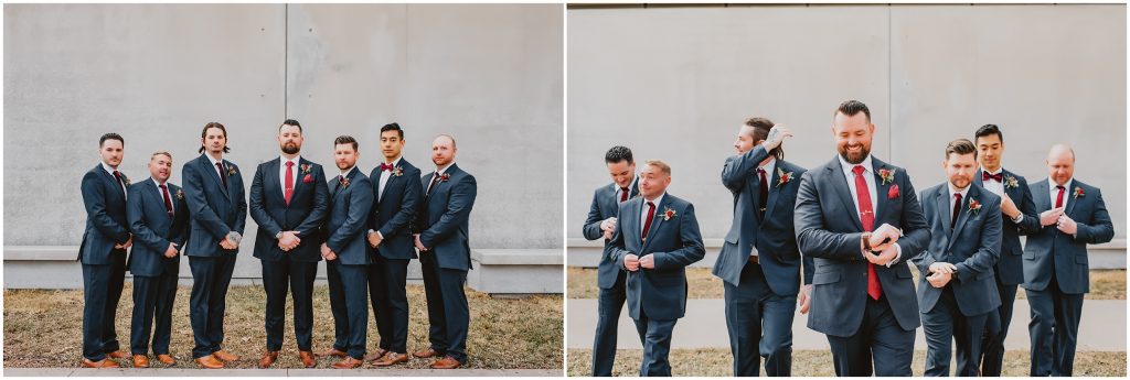 Romantic Winter Fort Worth Wedding at Ashton Depot by DFW Wedding Photographer