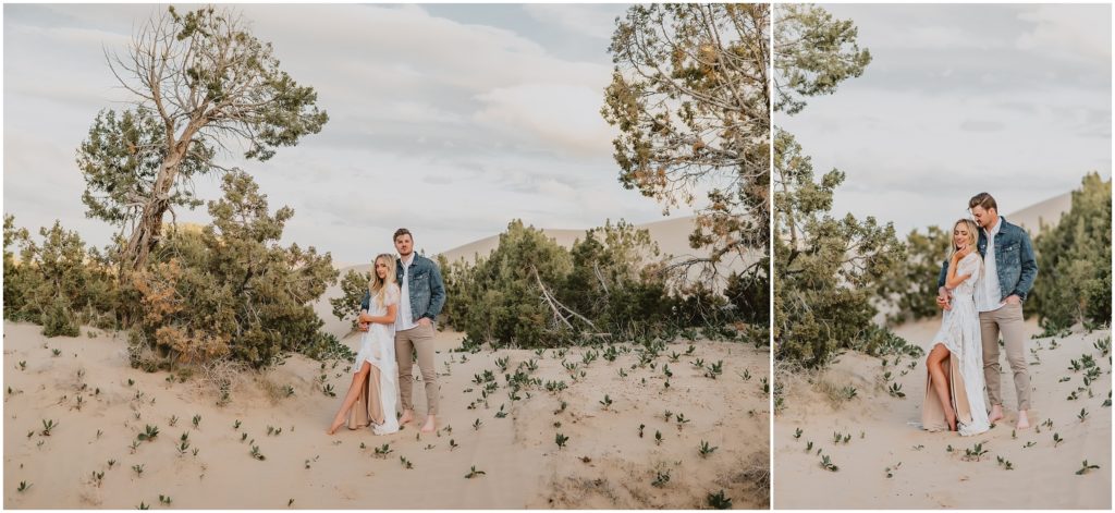 Little Sahara Utah Engagement Photos by Destination Wedding Photographer Kyrsten Ashlay Photography