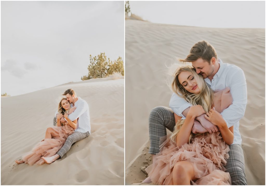 Little Sahara Utah Engagement Photos by Destination Wedding Photographer Kyrsten Ashlay Photography