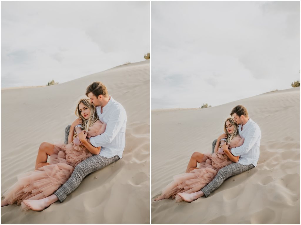 Little Sahara Utah Engagement Photos by Destination Wedding Photographer Kyrsten Ashlay Photography