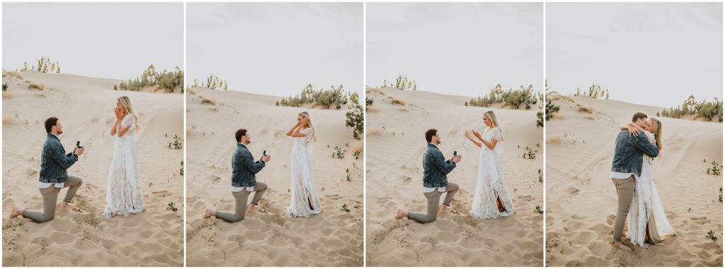 Little Sahara Utah Engagement Photos by Destination Wedding Photographer Kyrsten Ashlay Photography
