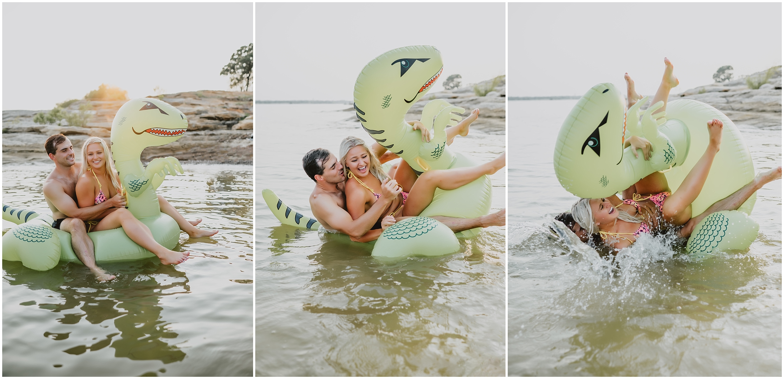 Summer Lake Couples Session at Murrell Park by Dallas Wedding Photographer Kyrsten Ashlay Photography