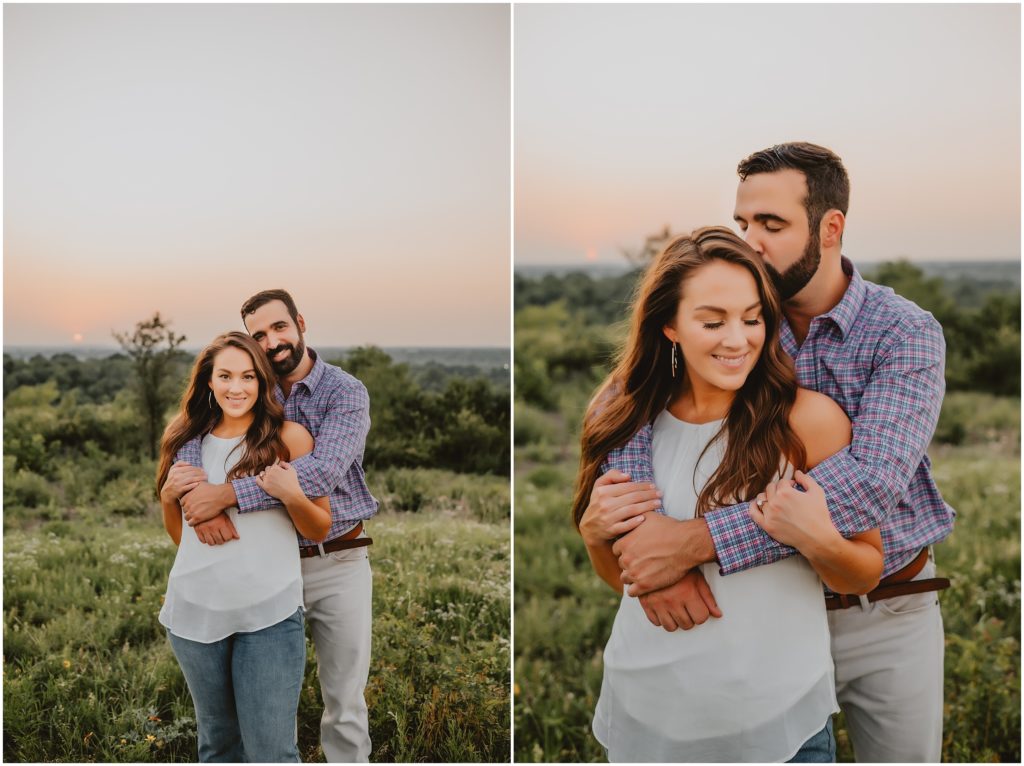 Tandy Hills Fort Worth Engagement Photos by Fort Worth Wedding Photographer Kyrsten Ashlay Photography