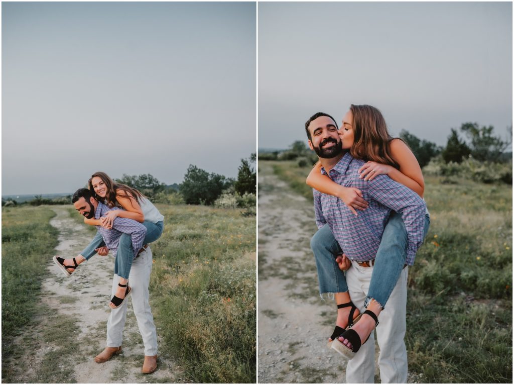 Tandy Hills Fort Worth Engagement Photos by Fort Worth Wedding Photographer Kyrsten Ashlay Photography