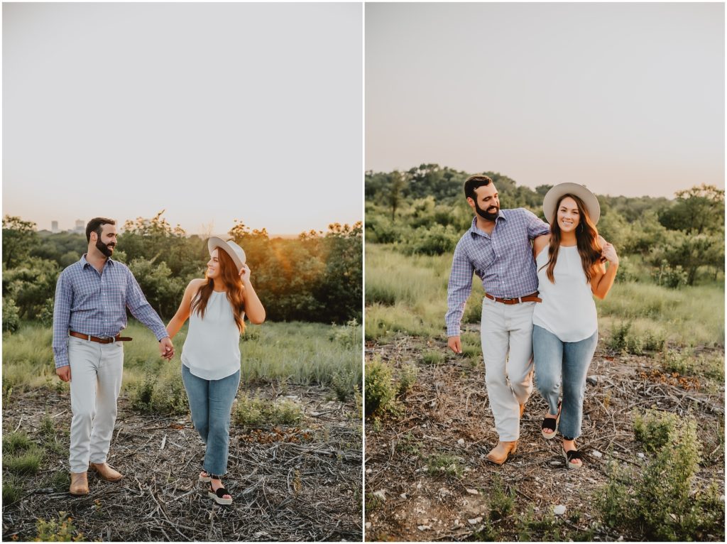Tandy Hills Fort Worth Engagement Photos by Fort Worth Wedding Photographer Kyrsten Ashlay Photography