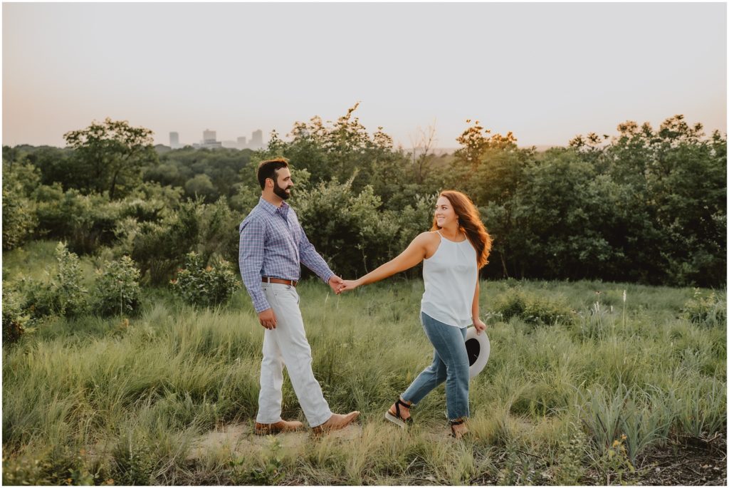 Tandy Hills Fort Worth Engagement Photos by Fort Worth Wedding Photographer Kyrsten Ashlay Photography
