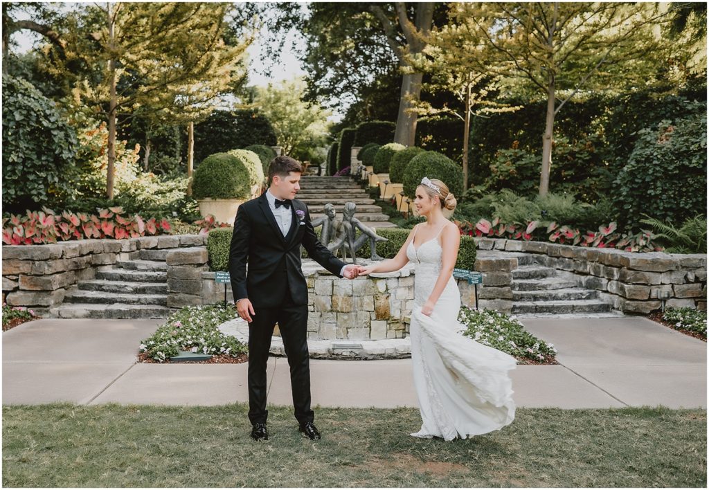 Cinderella Inspired Wedding at Dallas Arboretum by Dallas Wedding Photographer Kyrsten Ashlay Photography
