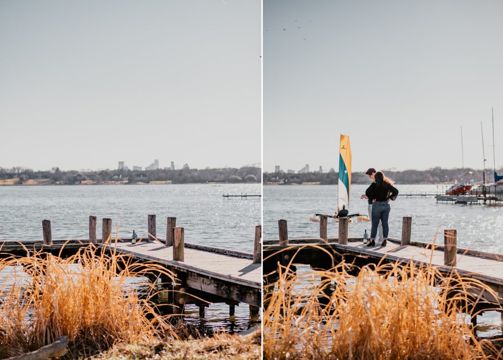 Surprise Wedding Proposal at White Rock Lake in Dallas by Dallas Wedding Photographer