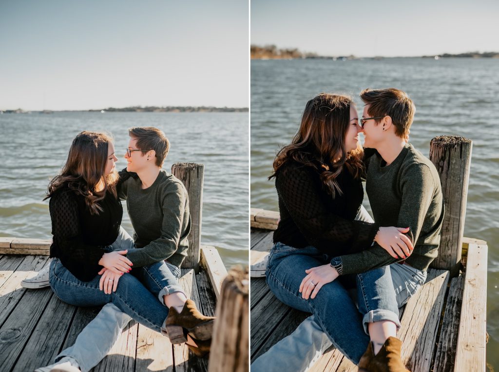 Surprise Wedding Proposal at White Rock Lake in Dallas by Dallas Wedding Photographer