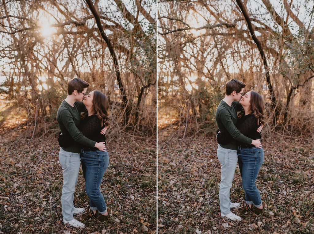 Surprise Wedding Proposal at White Rock Lake in Dallas by Dallas Wedding Photographer