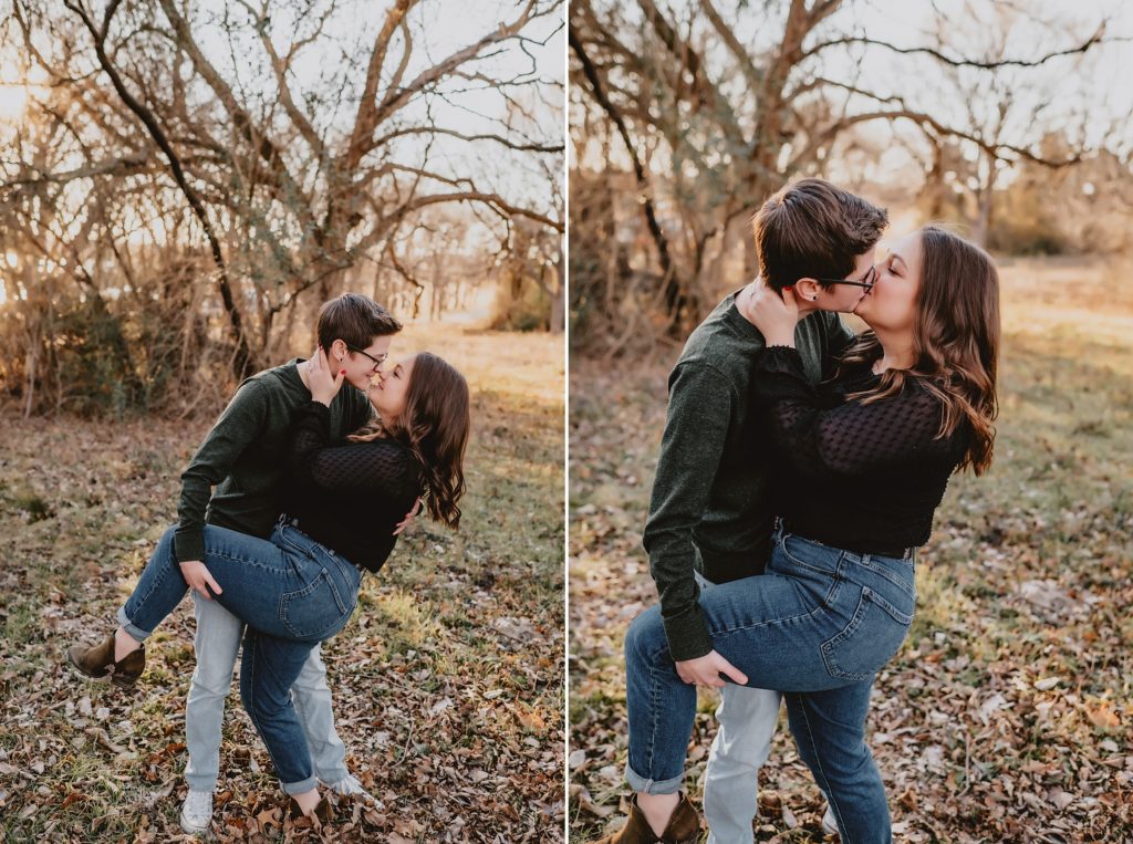 Surprise Wedding Proposal at White Rock Lake in Dallas by Dallas Wedding Photographer