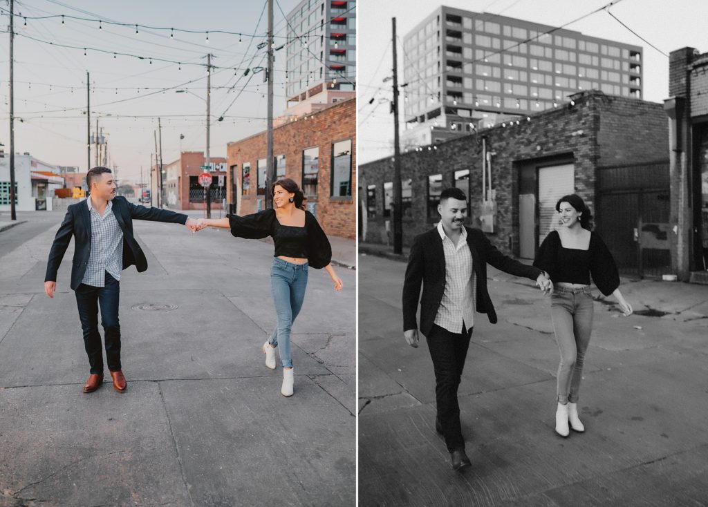 Deep Ellum Engagement Session by Dallas Wedding Photographer Kyrsten Ashlay Photography