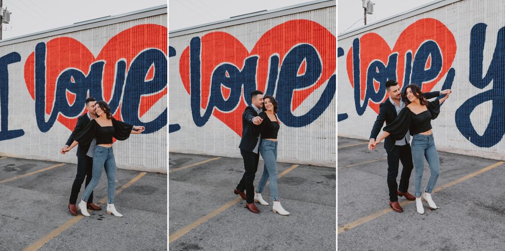 Deep Ellum Engagement Session by Dallas Wedding Photographer Kyrsten Ashlay Photography