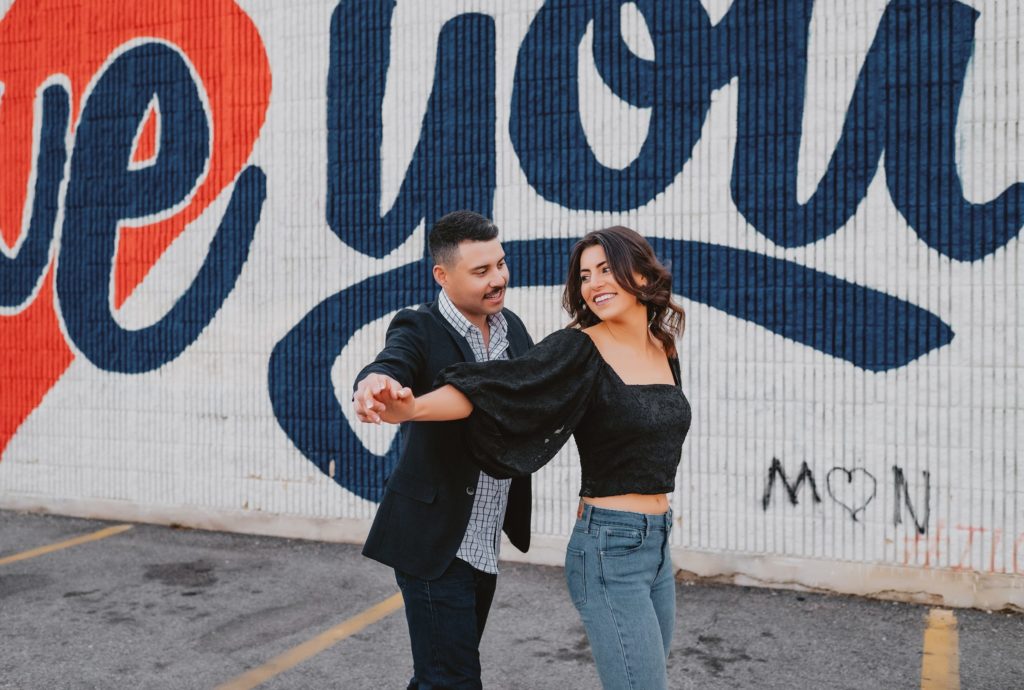 Deep Ellum Engagement Session by Dallas Wedding Photographer Kyrsten Ashlay Photography