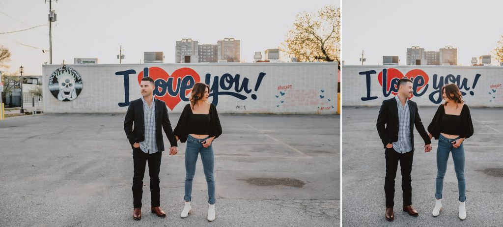 Deep Ellum Engagement Session by Dallas Wedding Photographer Kyrsten Ashlay Photography