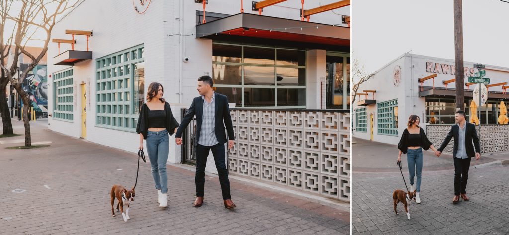 Deep Ellum Engagement Session by Dallas Wedding Photographer Kyrsten Ashlay Photography
