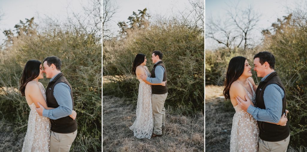 Margaret Hunt Hill Bridge Engagement Session in Dallas by Dallas Wedding Photographer