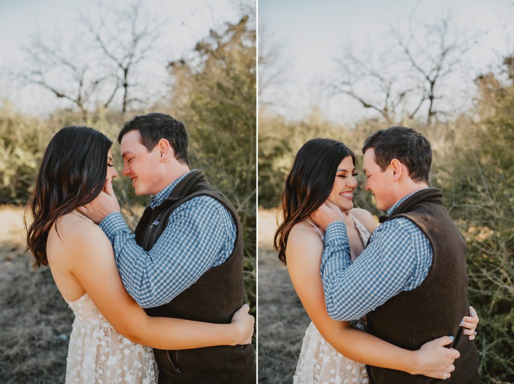 Margaret Hunt Hill Bridge Engagement Session in Dallas by Dallas Wedding Photographer