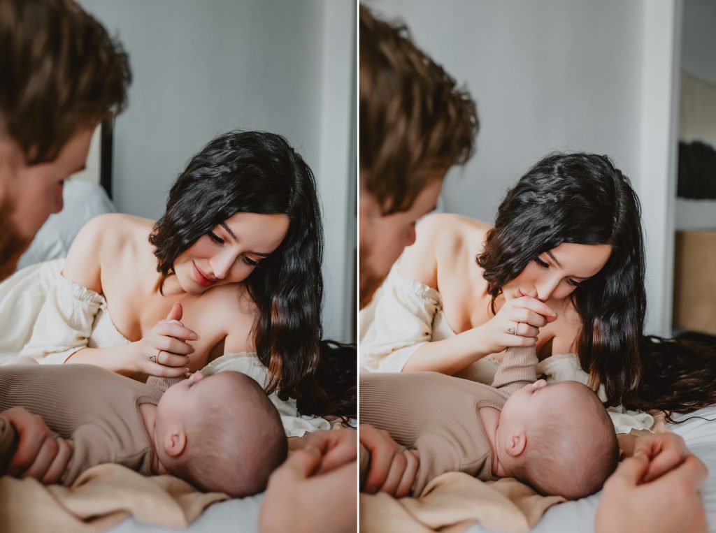 Lifestyle Studio Family Session in Dallas Texas by Family Photographer Kyrsten Ashlay Photography