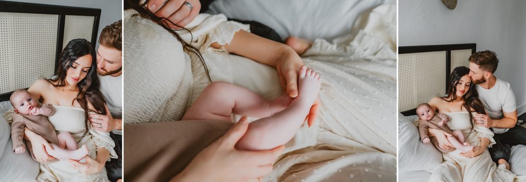 Lifestyle Studio Family Session in Dallas Texas by Family Photographer Kyrsten Ashlay Photography