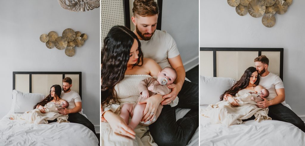 Lifestyle Studio Family Session in Dallas Texas by Family Photographer Kyrsten Ashlay Photography