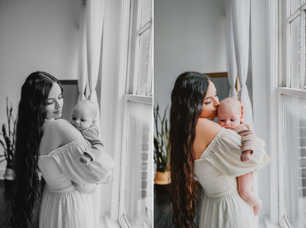 Lifestyle Studio Family Session in Dallas Texas by Family Photographer Kyrsten Ashlay Photography